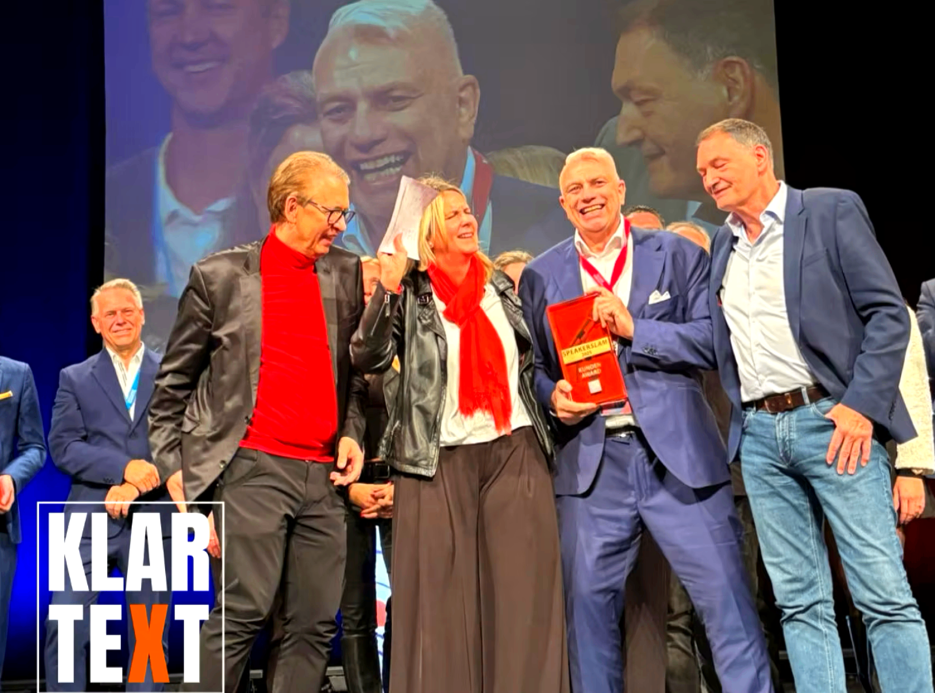 Preisverleihung beim Speaker Slam 2025